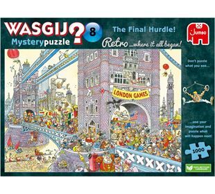 Jumbo Wasgij Retro Mystery 8 The Final Hurdle! 1000Teile