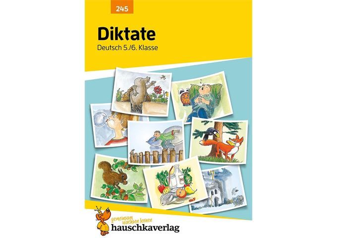 Hauschka Verlag Diktate 5./6. Klasse, A5- Heft