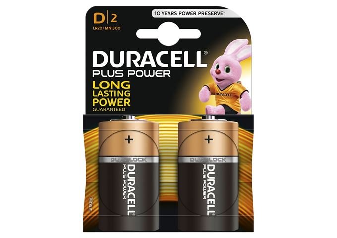 Duracell Batterie MN1300 LR20 TypD 2ST