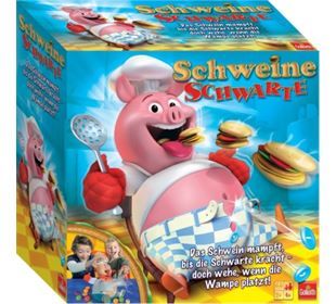 Goliath Schweine Schwarte, Würfelspiel, für 2-4 Spieler, c