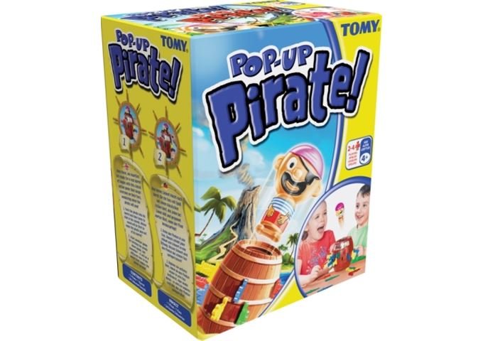 Tomy T7028 - Pop Up Pirate!, für 2-4 Spieler, ab 4