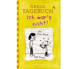Baumhaus Verlag Gregs Tagebuch Band 4 - Ich war s nicht! Ab 10 - 1