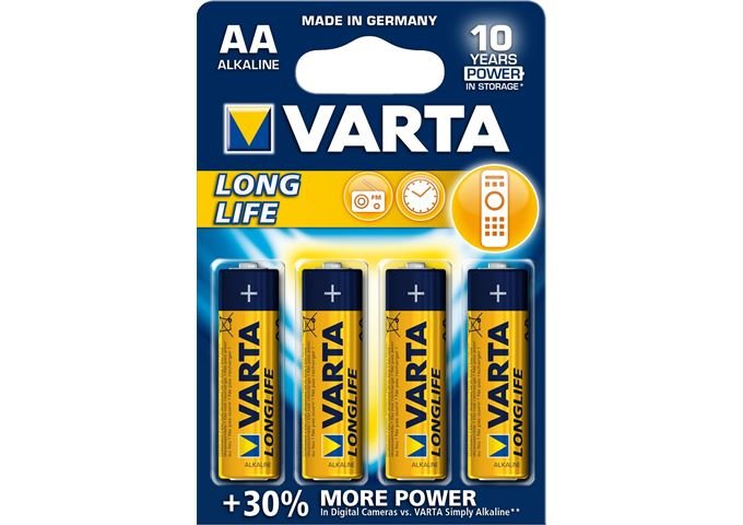 Varta Varta Longlife Mignon AA Batterien(o.Autob.)