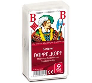 ASS Altenburger Spielkarten Doppelkopf Senioren Frz.Bild