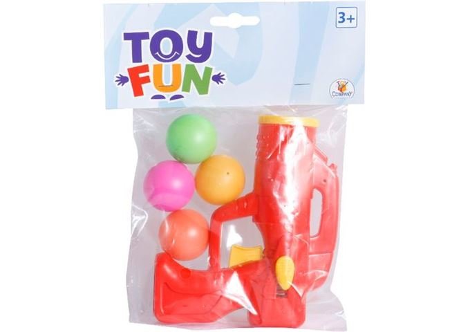Toy Fun Knallball Pistole inklusive 5 Bällen