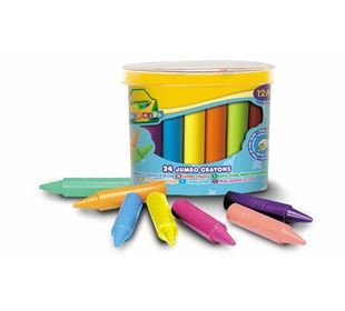 Crayola Mini Kids Wachsmalstifte Jumbo 24 Stück