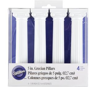 Städter Griechische Tortensäulen 12,5 cm Weiß