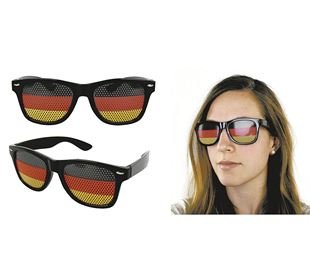 EK Party-Sonnenbrille Deutschland im geraden Design