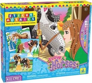 Sticky Mosaics : I Love Horses