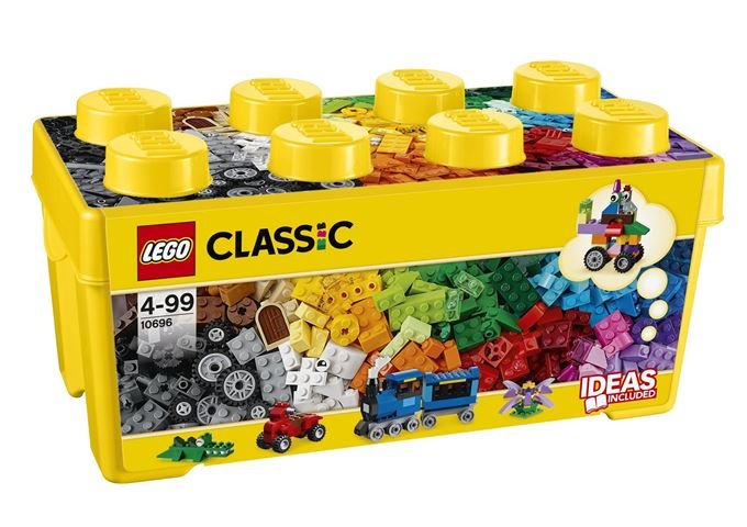 LEGO® LEGO® Classic 10696 Mittelgroße Bausteine-Box, 484