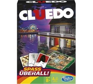 Hasbro Gaming|Hasbro Hasbro B0999 Cluedo Kompakt, für 3-6 Spieler, ab 8