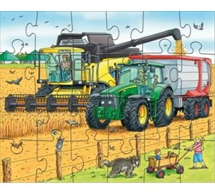 Haba Puzzles Traktor Und Co.