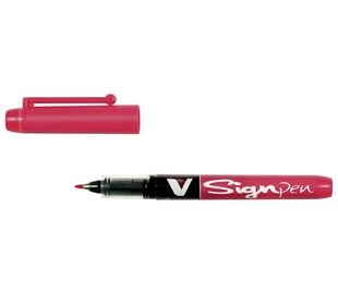 Pilot Pen Faserschreiber V-Sign-Pen rot