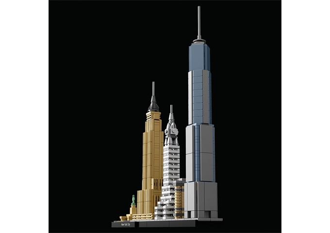 LEGO® LEGO® Architecture 21028 New York City, 598 Teile