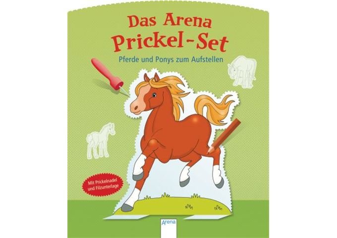 ARENA Prickel-Set. Pferde Ponys zum Aufst