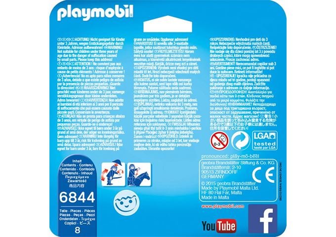 Playmobil Playmobil 6844 Duo Pack Professor und Roboter