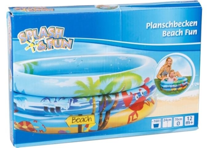 Splash & Fun SF Babyplanschbecken Beach Fun, O70