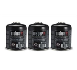 Weber Weber Gas-Kartusche 3er-Pack für Weber Q 100-/1000