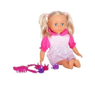 Amia Puppe mit Haar, 33 cm, inklusive Zubehör