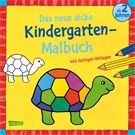 Carlsen Das neue, dicke Kindergarten-Malbuch: Mit farbigen