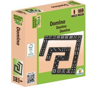 Natural Games Holz Domino, 55 Steine, für 2-6 Spie