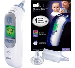BRAUN ThermoScan 7 mit Age Precision Thermometer