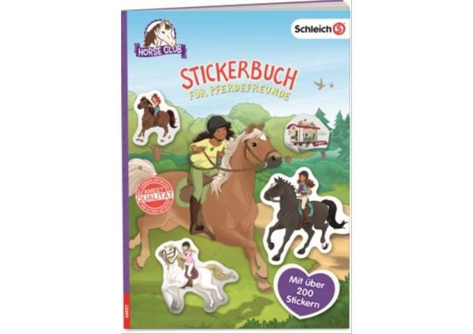 Schleich SCHLEICH® Horse Club - Stickerbuch für Pferdefreun
