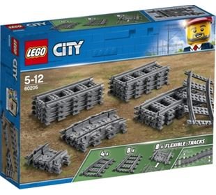 LEGO® LEGO® City 60205 Schienen und Kurven, 20 Teile
