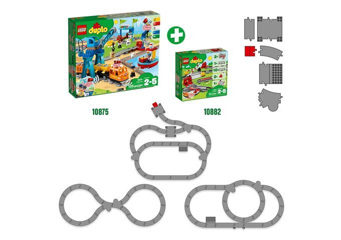 LEGO® LEGO® DUPLO® 10882 Schienen, 23 Teile