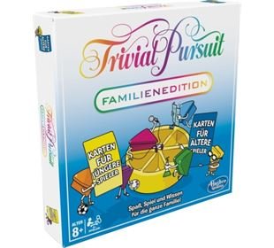 Hasbro Gaming|Hasbro Hasbro E1921100 Trivial Pursuit Familien Edition,