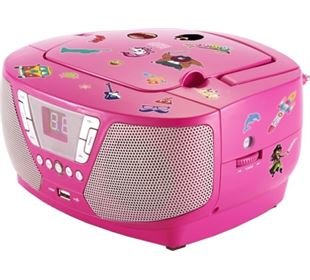 bigben Tragbares CD/Radio - Kids pink NEU