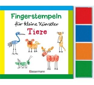 cbj Fingerstempeln für kleine Künstler-Set - Tiere: Mi