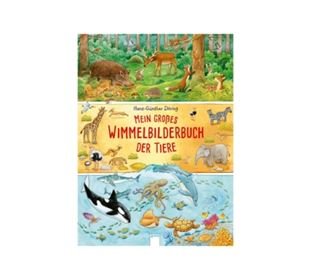 ARENA - Mein großes Wimmelbilderbuch der Tiere, Pa