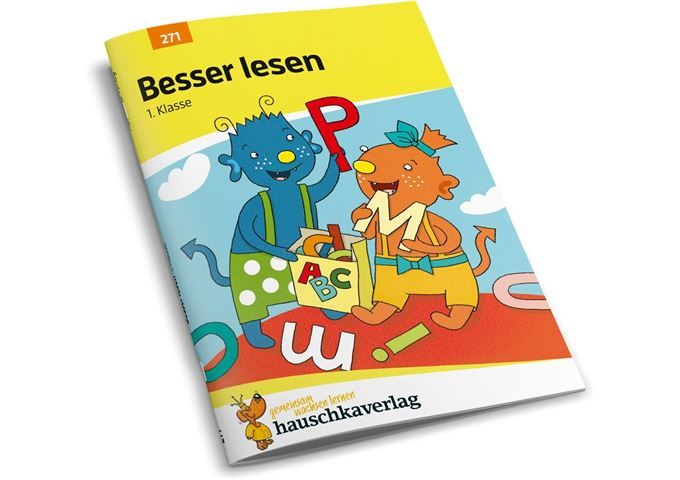 Hauschka Verlag Besser lesen 1. Klasse, A5- Heft