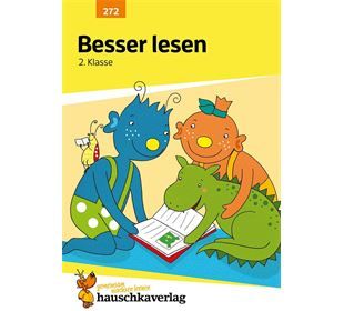 Hauschka Verlag Besser lesen 2. Klasse, A5- Heft