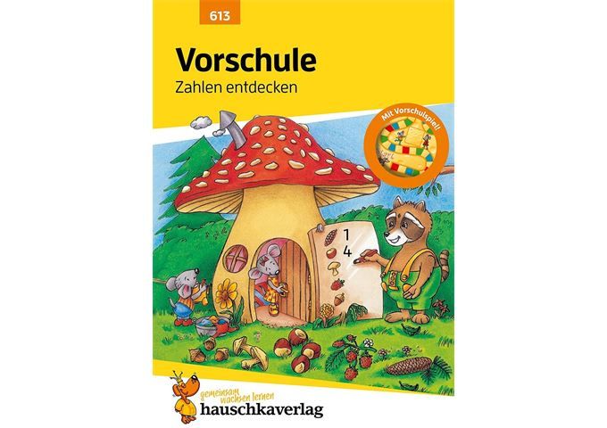 Hauschka Verlag Vorschule: Zahlen entdecken, A5-Heft