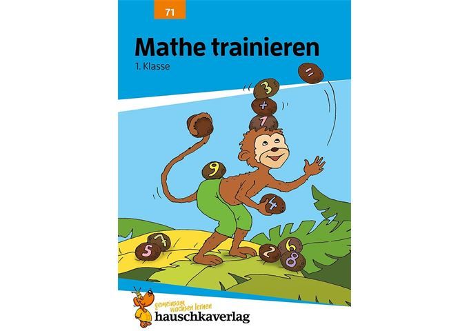 Hauschka Verlag Mathe trainieren 1. Klasse, A5- Heft