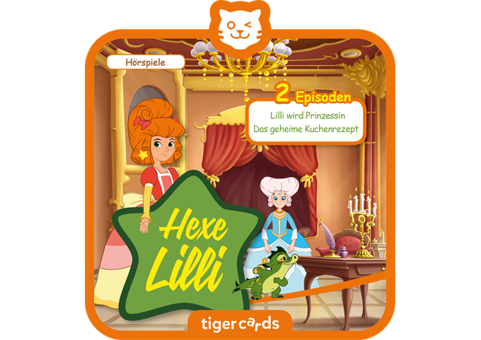 tigerbox tigercard - Hexe Lilli: Lilli wird Prinzessin & Da
