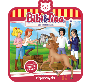 tigerbox tigercard - Bibi & Tina - Das wilde Fohlen