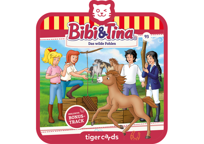 tigerbox tigercard - Bibi & Tina - Das wilde Fohlen
