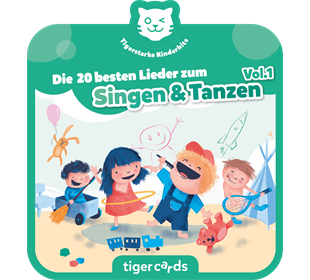 tigerbox tigercard - Die 20 besten Lieder zum Singen & Tanz