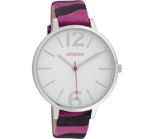 Oozoo OOZOO Timepieces fuchsia/black/white Damen
