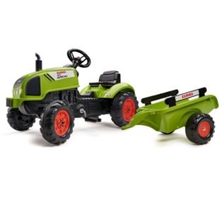 Falk Tret-Traktor Claas mit Hänger 2-5 J