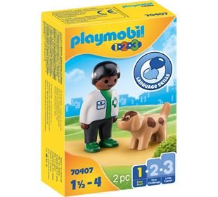 Playmobil Tierarzt mit Hund