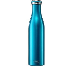 Lurch Isolier-Flasche Edelstahl 0,75l wasserblau