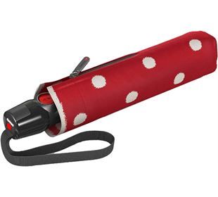Knirps Knirps T.200 Medium Duomatic dot art red