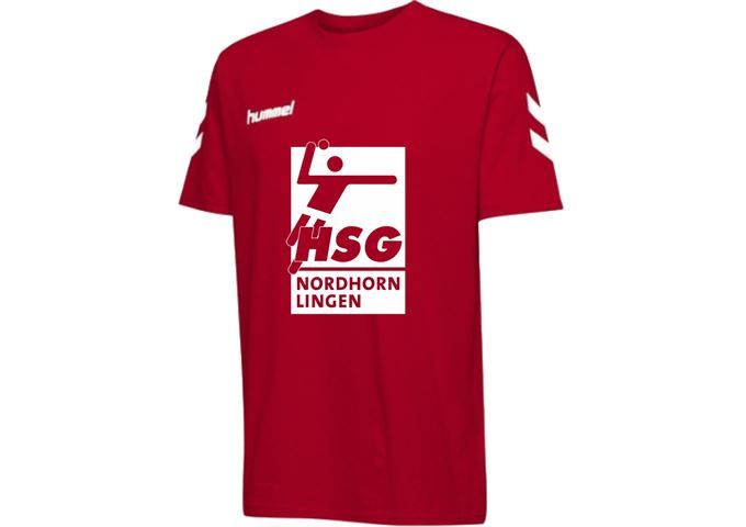 HSG Nordhorn Lingen HSG Cotton T-Shirt rote wand rot Damen