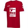 HSG Nordhorn Lingen HSG Cotton T-Shirt rote wand rot Herren