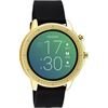 Oozoo Smartwatch Rubber black/gold