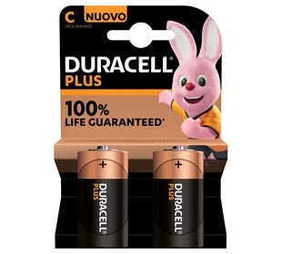 Duracell Batterie C/LR14 2ST Plus-ExtraLife
